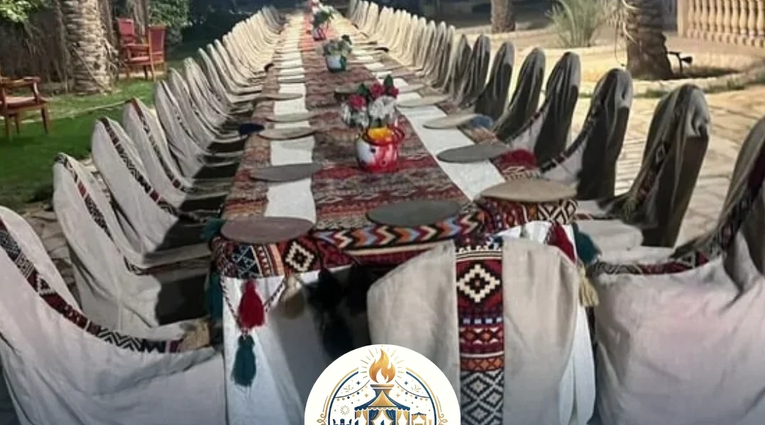 تأجير كراسي ملكية وطاولات بالدوادمي 0539445315 شركة مشاعل