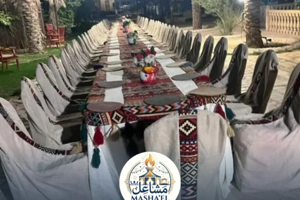 تأجير كراسي ملكية وطاولات بالدوادمي 0539445315 شركة مشاعل