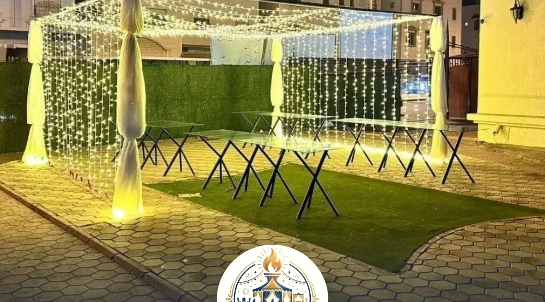 تأجير لوازم حفلات وافراح بالزلفي 0539445315 شركة مشاعل للتميز